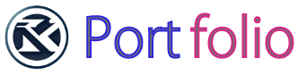 portfolioと記述されたロゴ